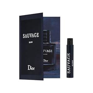 Dior Sauvage Elixir 0.03 Fl Oz / 1 mL Deluxe Travel Size Vial Lot 